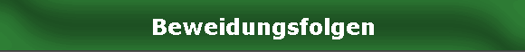 Beweidungsfolgen